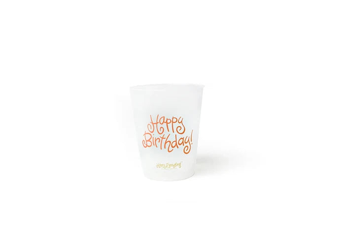 Happy Everything: Sparkle Cake Frosted Cups Set of 10 - B Social Boutique