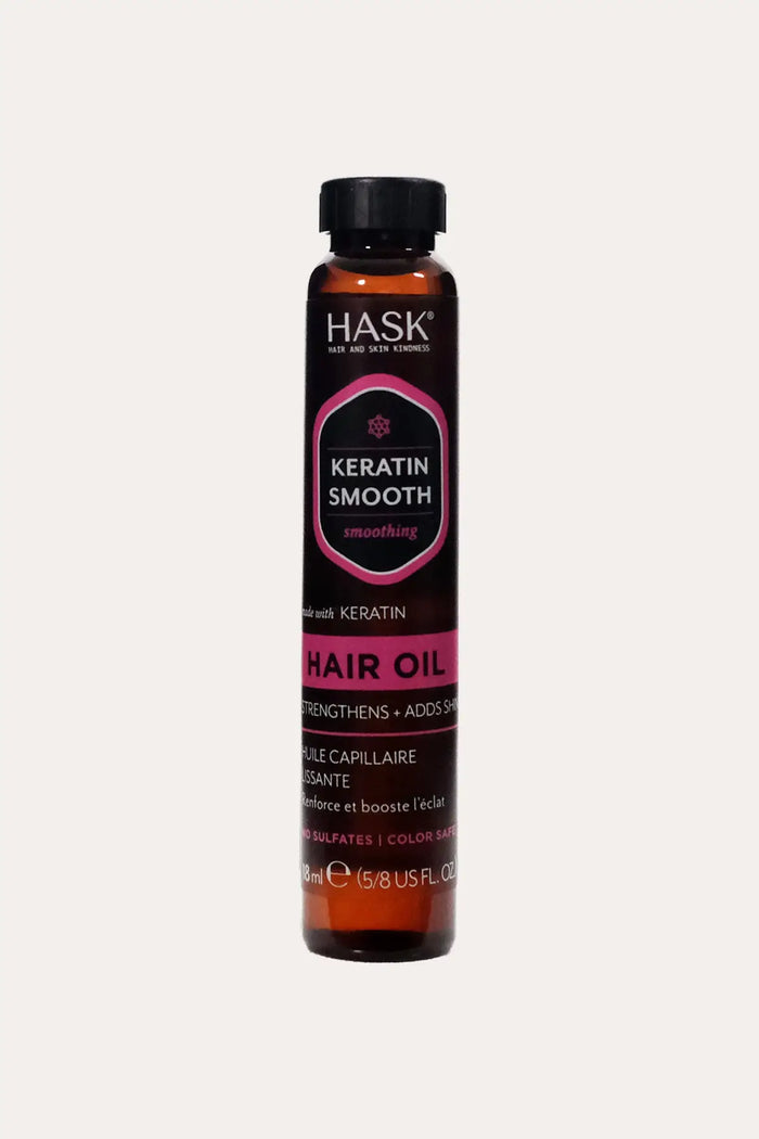 HASK KERATIN SMOOTH HAIR OIL 18ml HASK