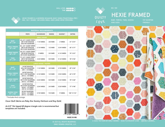 Hexie Framed
