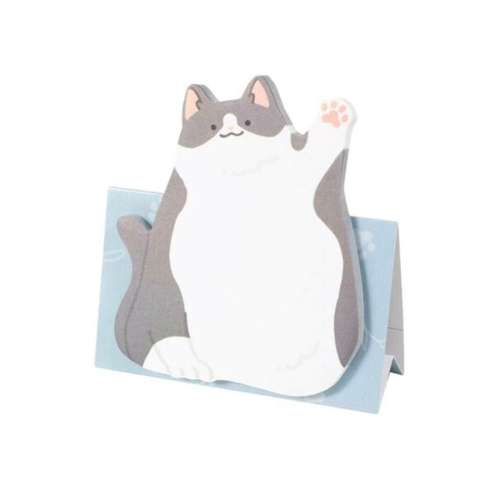 Hi! Grey Cat Sticky Notes