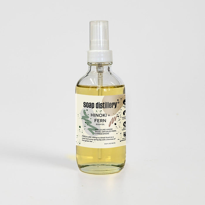 Soap Distillery Hinoki + Fern Botanical Body Oil