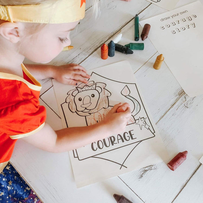 Honeysticks Coloring Book - 100% Recycled Paper, Biodegradable