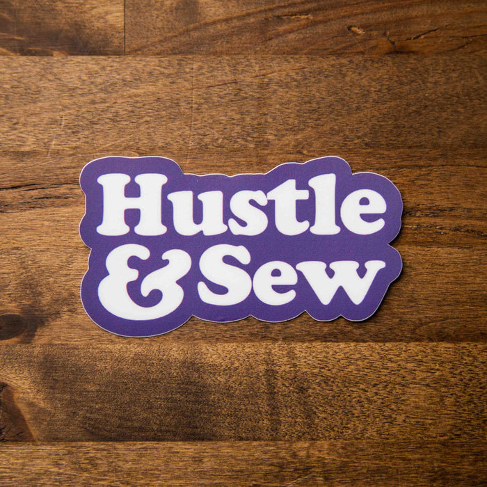 hustle and sew sticker sew bonita