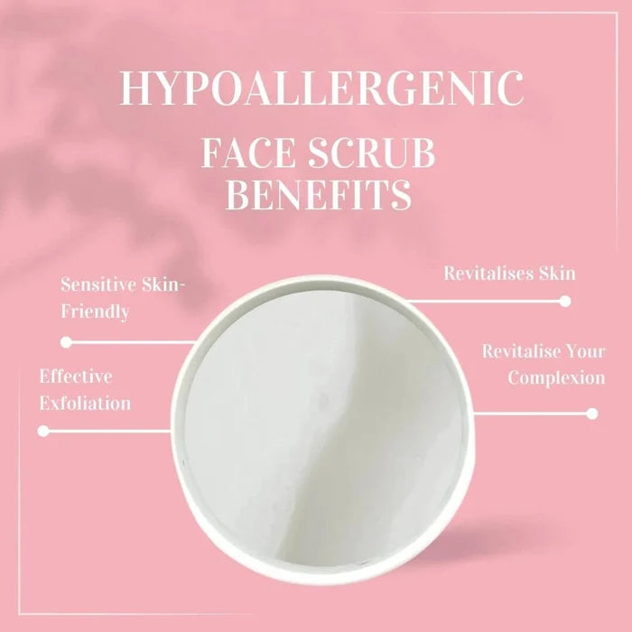 Hypoallergenic Skin Polish Facial Scrub skincare