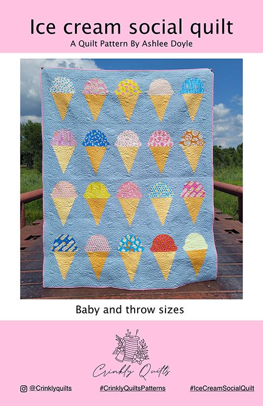 Ice Cream Social Quilt Pattern