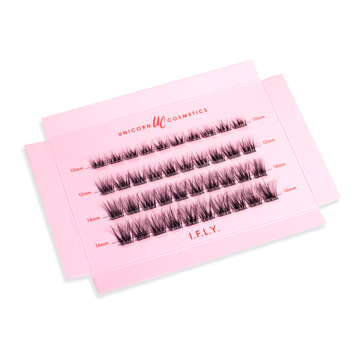 I.F.L.Y. Super Pre-Glued Party Lashes + Remover Duo - Unicorn Cosmetics