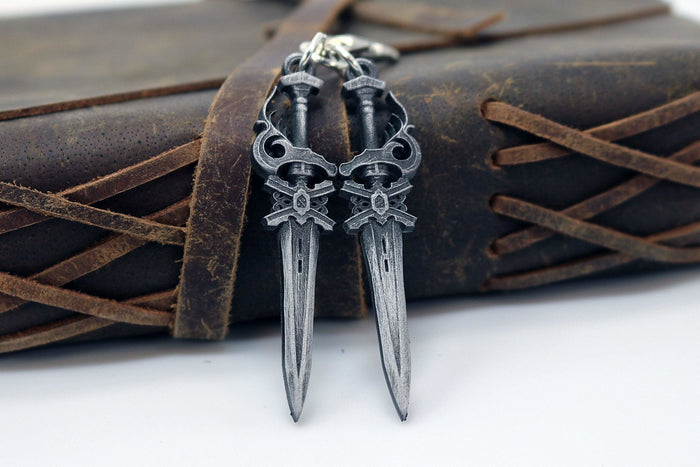 FFXV Ignis Dagger Keychain / Necklace Final Fantasy XV - LootCaveCo