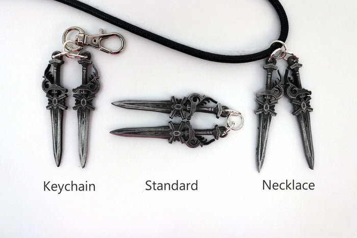 FFXV Ignis Dagger Keychain / Necklace Final Fantasy XV - LootCaveCo