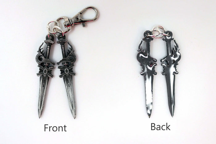 FFXV Ignis Dagger Keychain / Necklace Final Fantasy XV - LootCaveCo