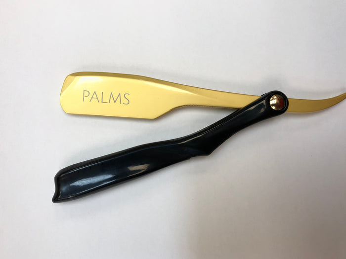 Palms Gold Folding Handle Razor Japanese Style - Two Colors - Palms Fashion Inc.