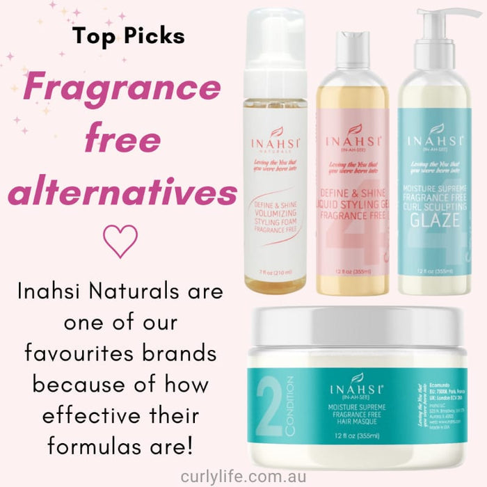 Fragrance Free Curly Hair Products Australia