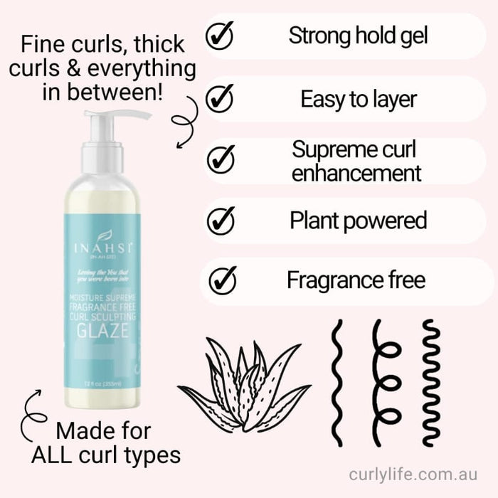Inahsi Naturals Moisture Supreme Curl Sculpting Glaze