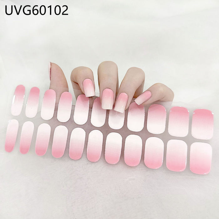 ins UV gel nail sticker