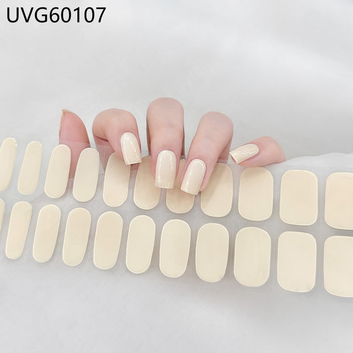 ins UV gel nail sticker