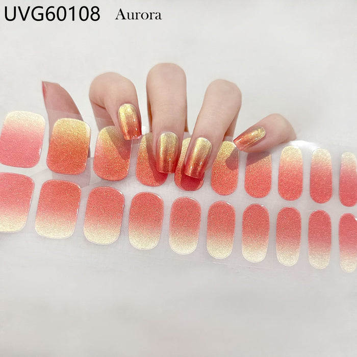 ins UV gel nail sticker