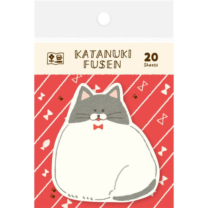 Japanese Sticky Notes - Cat & Bow Tie