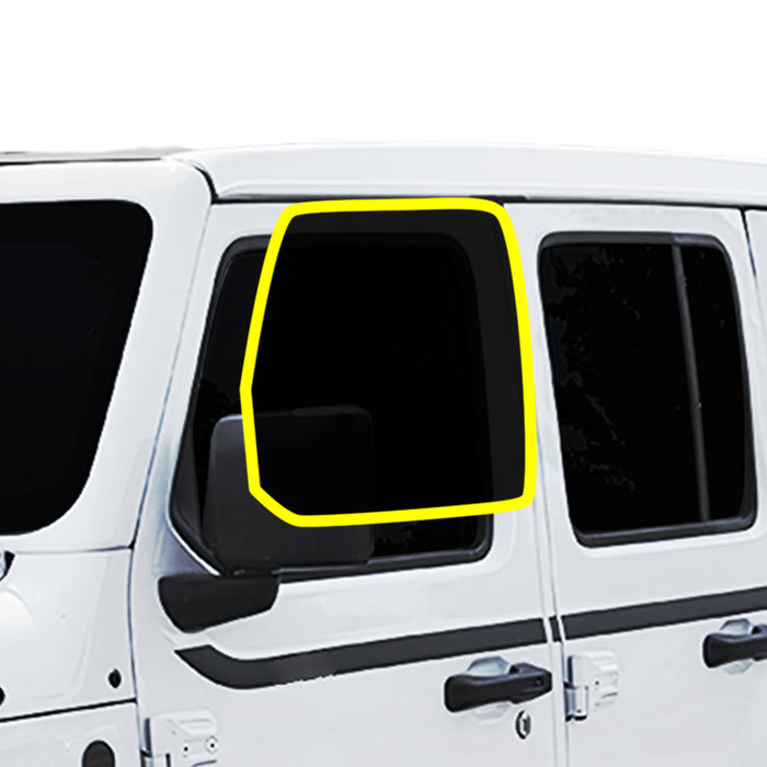 Precut Front Rear Windows Windshield Premium Nano Ceramic Window Film Tint Kit For Jeep Wrangler JLU 2018+ - Bogar Tech Designs