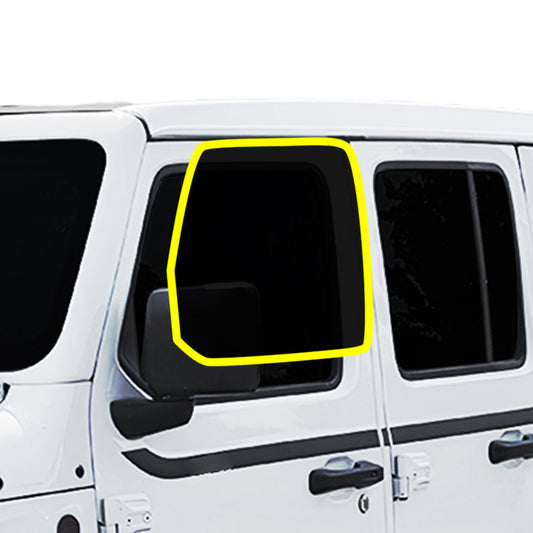 Precut Front Rear Windows Windshield Premium Nano Ceramic Window Film Tint Kit For Jeep Wrangler JLU 2018+ - Bogar Tech Designs