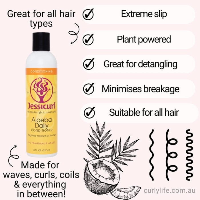 Jessicurl Aloeba Daily Conditioner