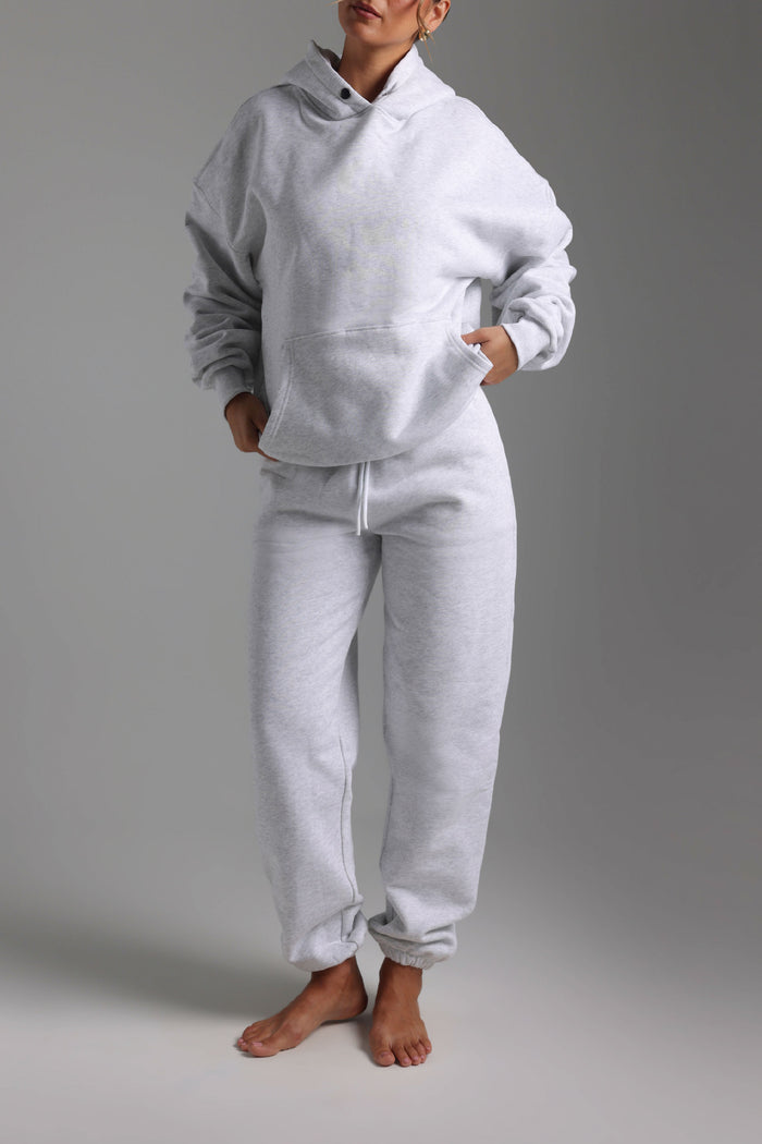 Jogger Fit Sweatpants - Light Heather Gray