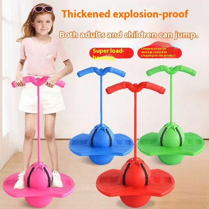 Jumping Ball Children's Bouncing Ball Adult Balance Fitness Elastic Ball Toys Kids Bouncing Ball 🇨🇳