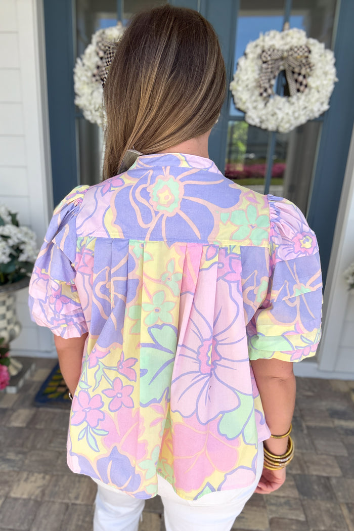 Karlie: Pretty In Pastel Blouse