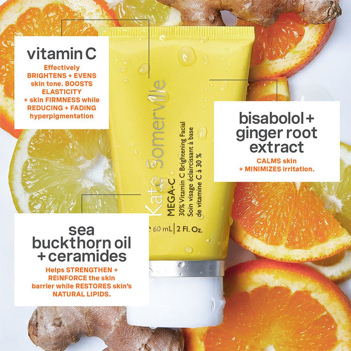 Kate Somerville Mega C 30% Vitamin C Brightening Facial 60ml/ 2oz - Beauty Tribe