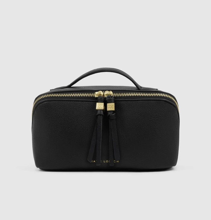 Katie Loxton Soho Medium Makeup/Wash Bag - Black