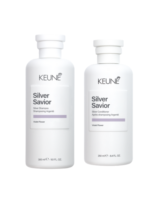 Keune Care Silver Savior Shampoo en Conditioner nu in een voordeel bundel bij Care For Hair.
