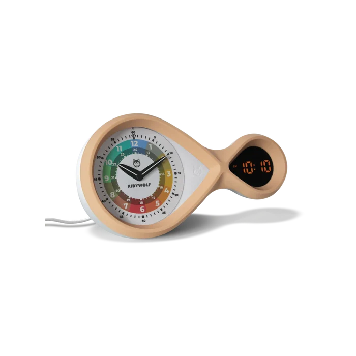 KIDYWOLF - KidyAlarm - Educational Alarm Clock - Melon