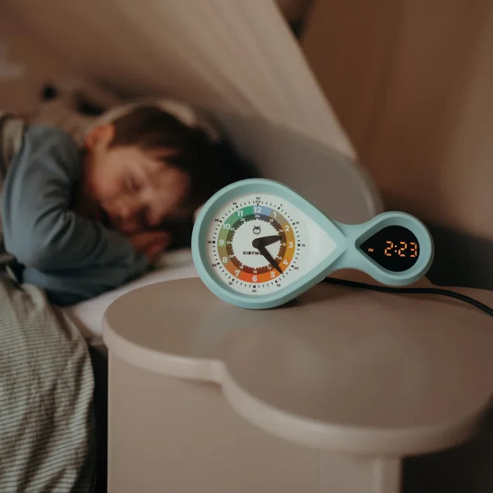 KIDYWOLF - KidyAlarm - Educational Alarm Clock - Mint - Lifestyle Cut 1