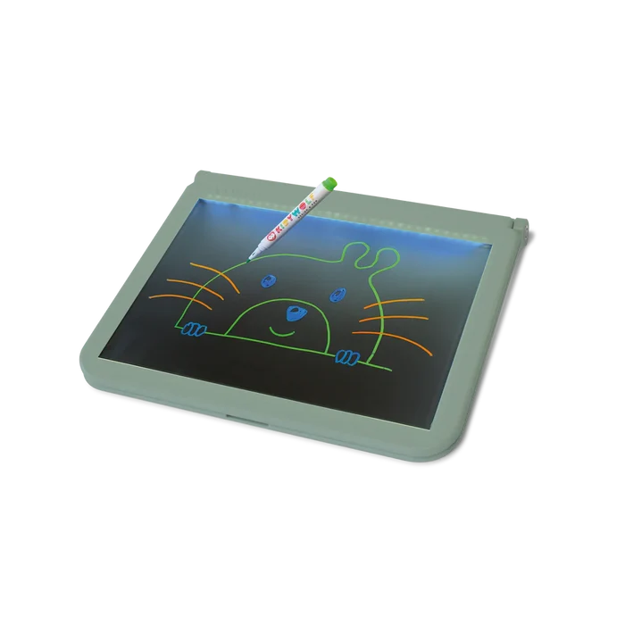 KIDYWOLF - KidyDraw - Pro Drawing Tablet - Green - Lifestyle Cut 6