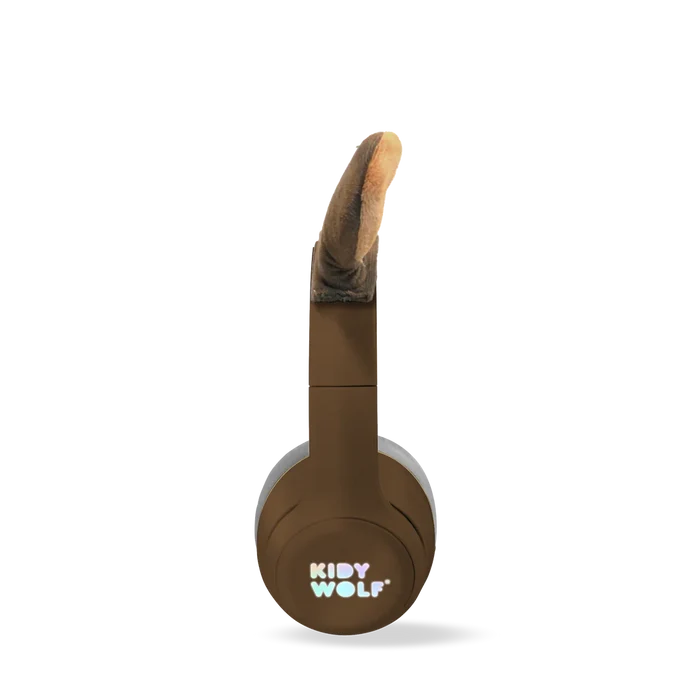 Kidywolf - KidyEars - Bluetooth Headphone - Bear - Side Look
