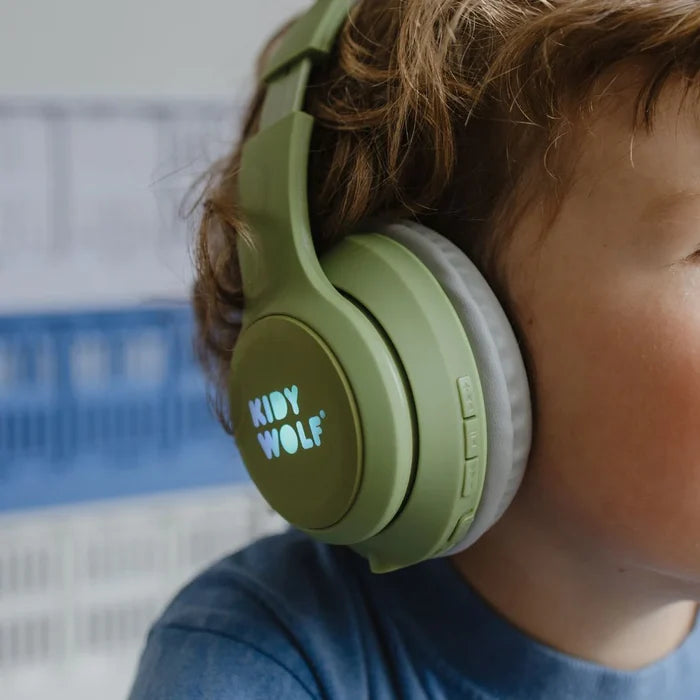 Kidywolf - KidyEars - Bluetooth Headphone - Dinosaur - Lifestyle Cut 1