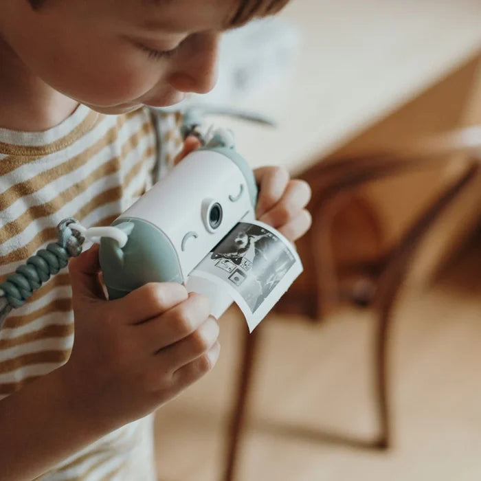 KIDYWOLF - KidyPrint - Instant Camera W/Thermal Printer - Green - Lifestyle Cut 2