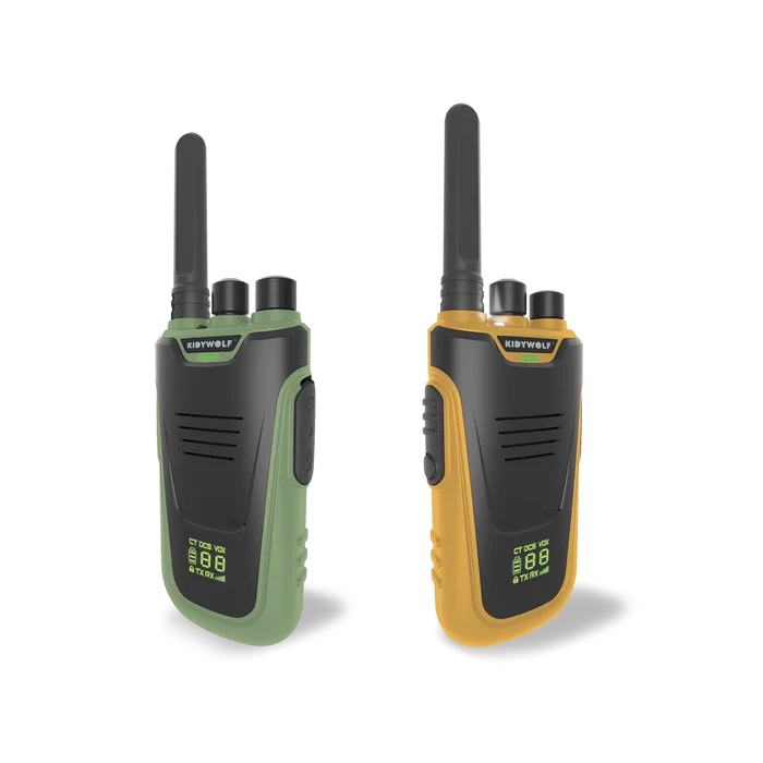 KIDYWOLF - KidyTalk - Walkie Talkies - Green/Orange