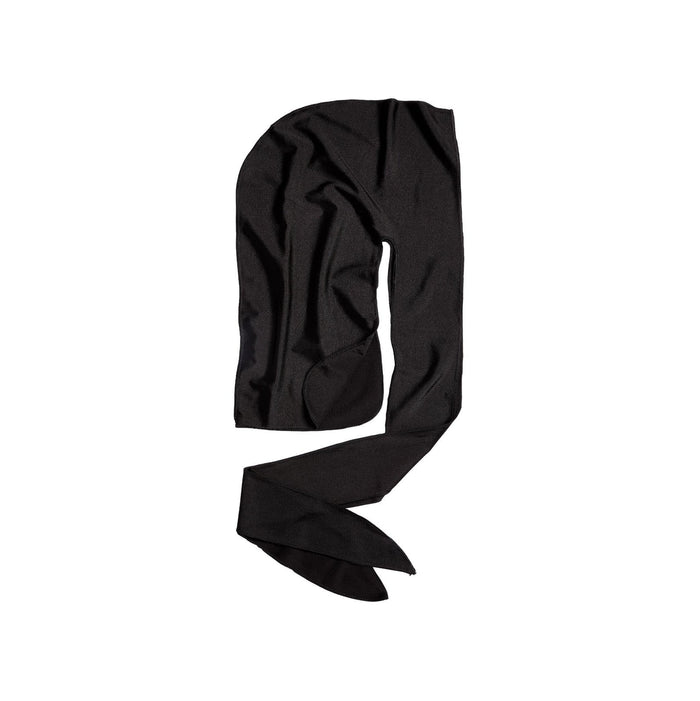 Kiss BOW WOW Power Wave Silky Spandex Durag - Black HD41 - Palms Fashion Inc.