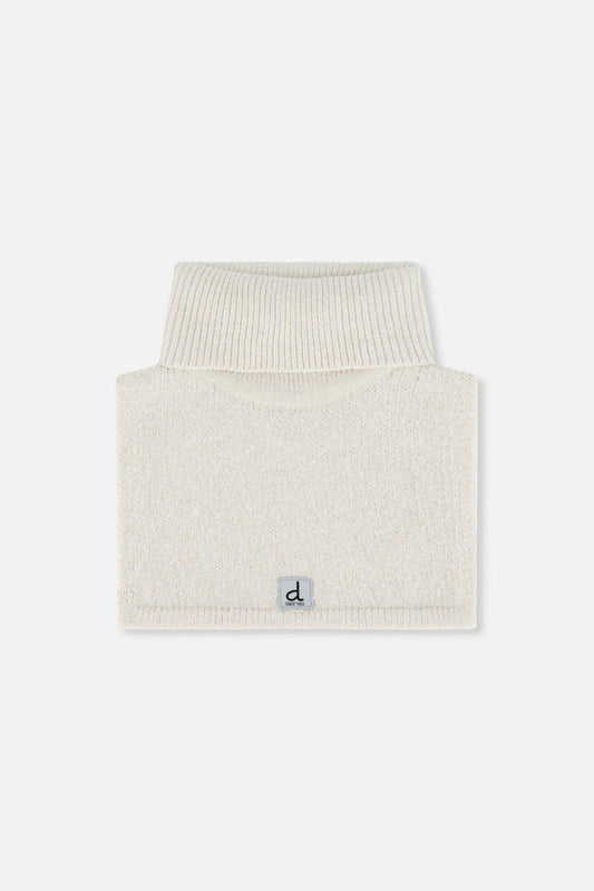 Knit Turtle Neckwarmer Off-White-0