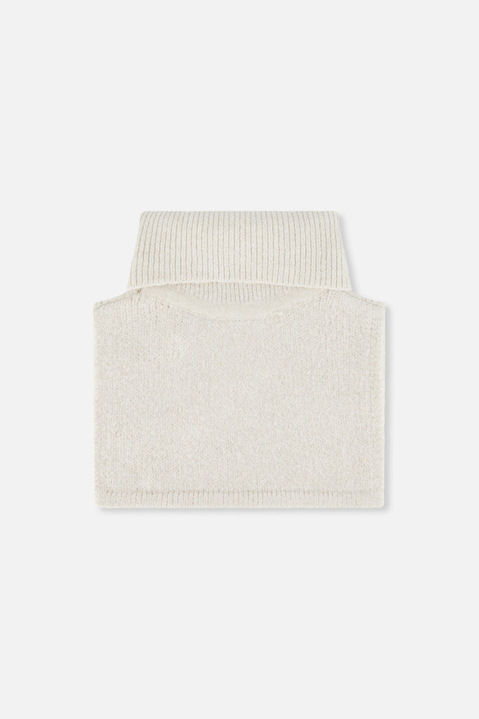 Knit Turtle Neckwarmer Off-White-2