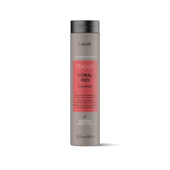 Lakme Teknia Coral Red Refresh Shampoo 10.1oz (Runway) - Lakme | Available at Studio 360 Salon, Chatham, NJ