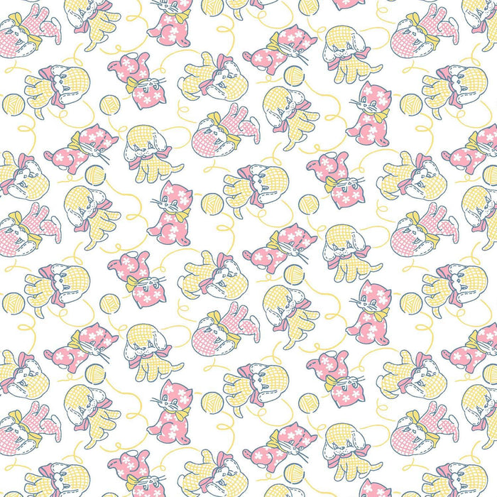 LAST CHANCE - EVERYTHING BUT THE KITCHEN SINK - BUNNY (3 1/8 YARDS)