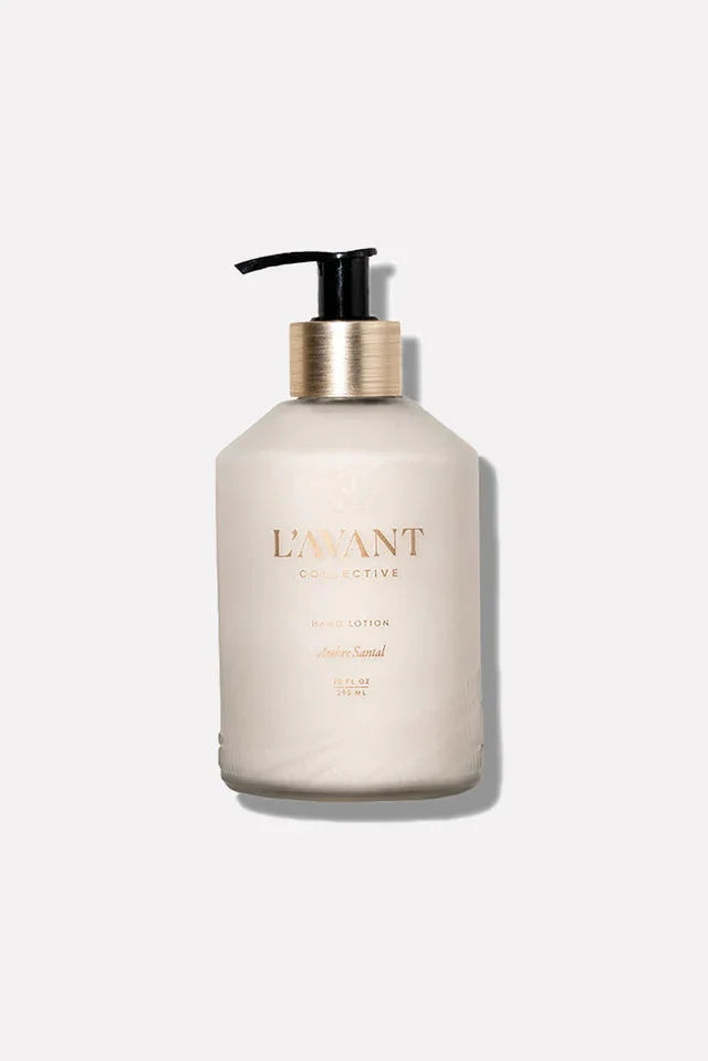 L'AVANT Collective: Hand Lotion Ambre Santal 10oz - B Social Boutique