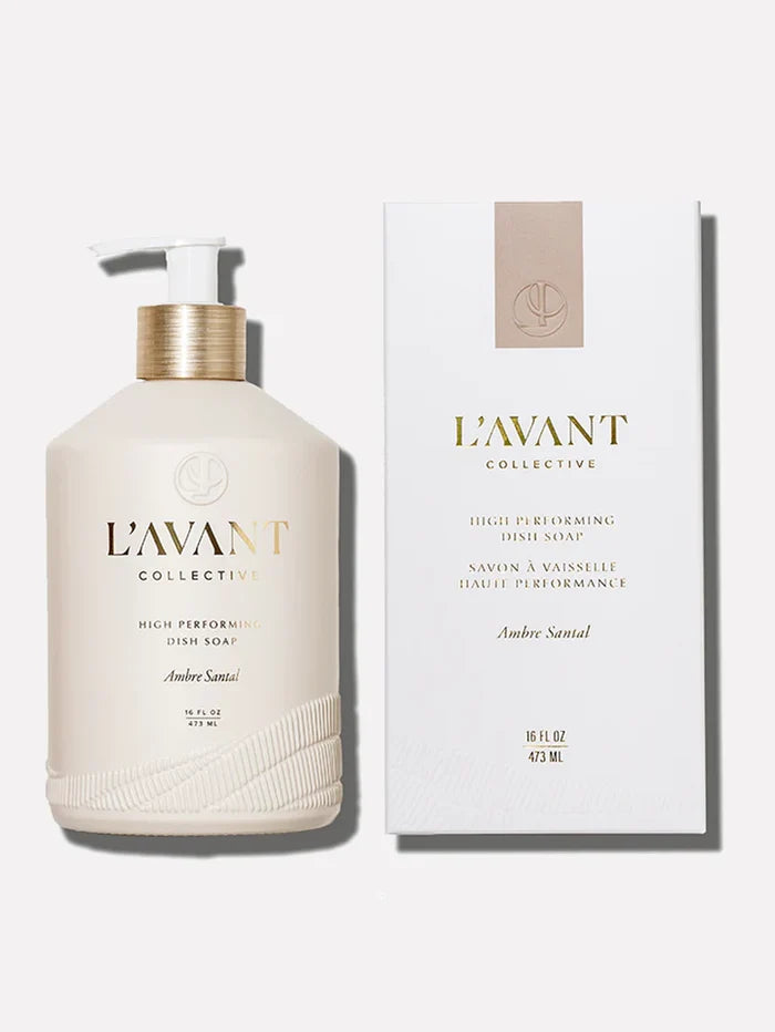 L'AVANT Collective: High Performing Dish Soap Ambre Santal 16oz - B Social Boutique