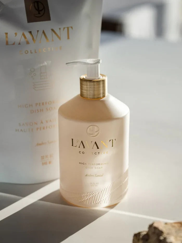 L'AVANT Collective: High Performing Dish Soap Ambre Santal 16oz - B Social Boutique