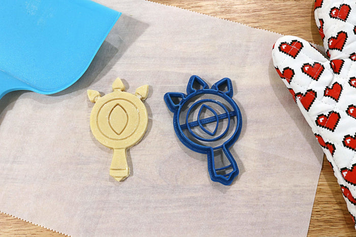 Legend of Zelda Cookie Cutters - Master Sword, Boss Key, Deku Shield, Lens of truth, Sheikah Slate - Breath of the Wild / Nintendo Gift - LootCaveCo