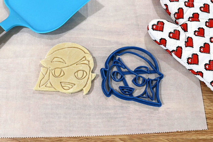 Legend of Zelda Windwaker Cookie Cutters - Link, Tetra, King of Red Lions, Makar, Medli - Nintendo Gift - LootCaveCo