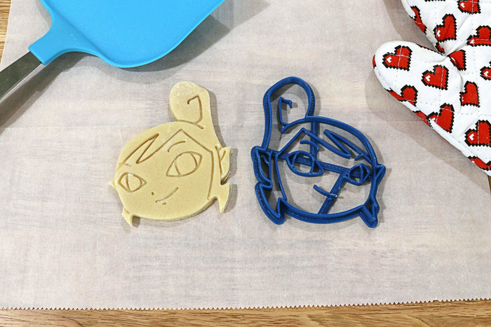 Legend of Zelda Windwaker Cookie Cutters - Link, Tetra, King of Red Lions, Makar, Medli - Nintendo Gift - LootCaveCo