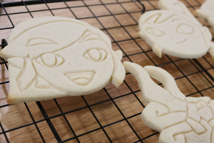 Legend of Zelda Windwaker Cookie Cutters - Link, Tetra, King of Red Lions, Makar, Medli - Nintendo Gift - LootCaveCo