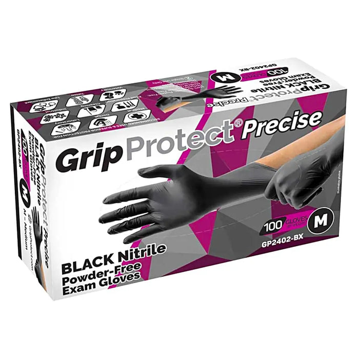 Level 3 Neck Strips + Black Nitrile Gloves Bundle BUYBARBER.COM