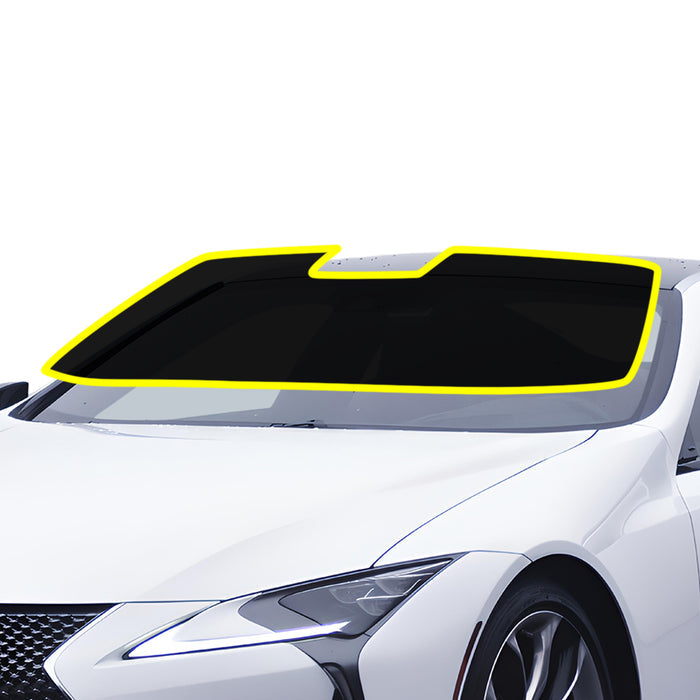 Precut Front Rear Windows Windshield Premium Nano Ceramic Window Film Tint Kit For Lexus LC 500 2018+ - Bogar Tech Designs